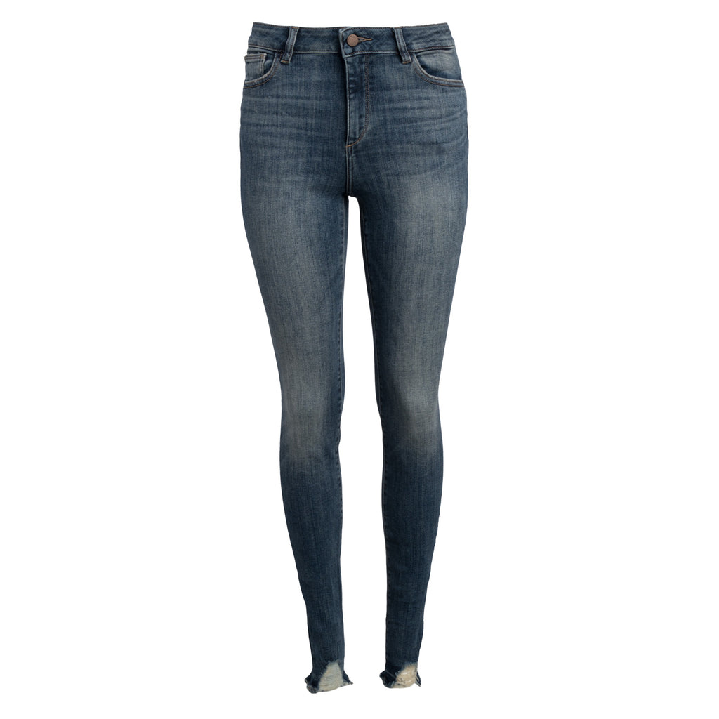 DL1961 Florence Instasculpt Ankle Mid Rise Skinny Jeans Moore (Midwash)