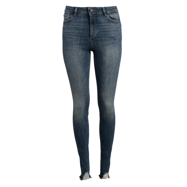 DL1961 Florence Instasculpt Ankle Mid Rise Skinny Jeans Moore (Midwash)