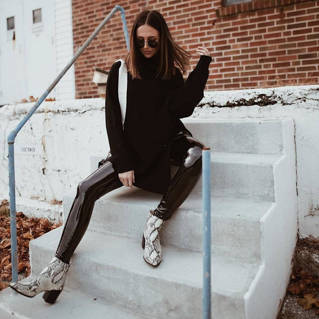 What to Wear with Faux Leather Leggings – Chadwick & Madison